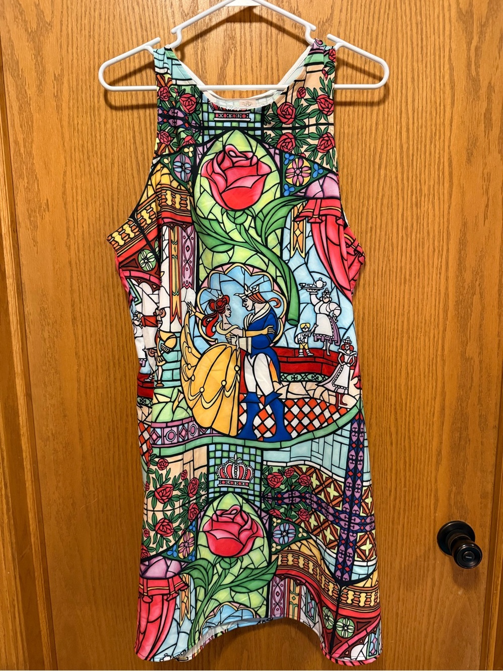 Disney Beauty and the Beast Stained Glass Dress XL